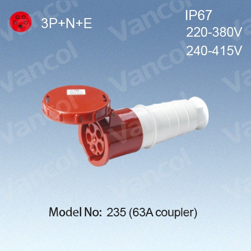 16A/32A coupler