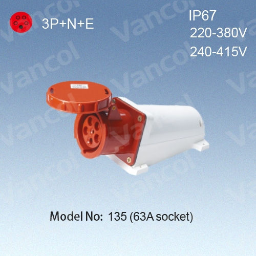 16A/32A socket